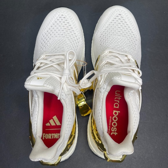 Adidas Ultraboost x Fortnite Victory Crown Men's Size 10 White Shoes Nby JQ0717 - Picture 10 of 13